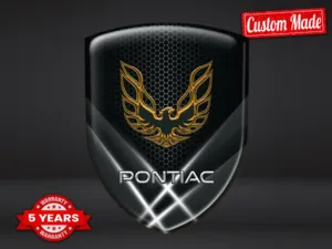 Pontiac Pegatinas Con Relieve Alta Calidad Premium Máximo